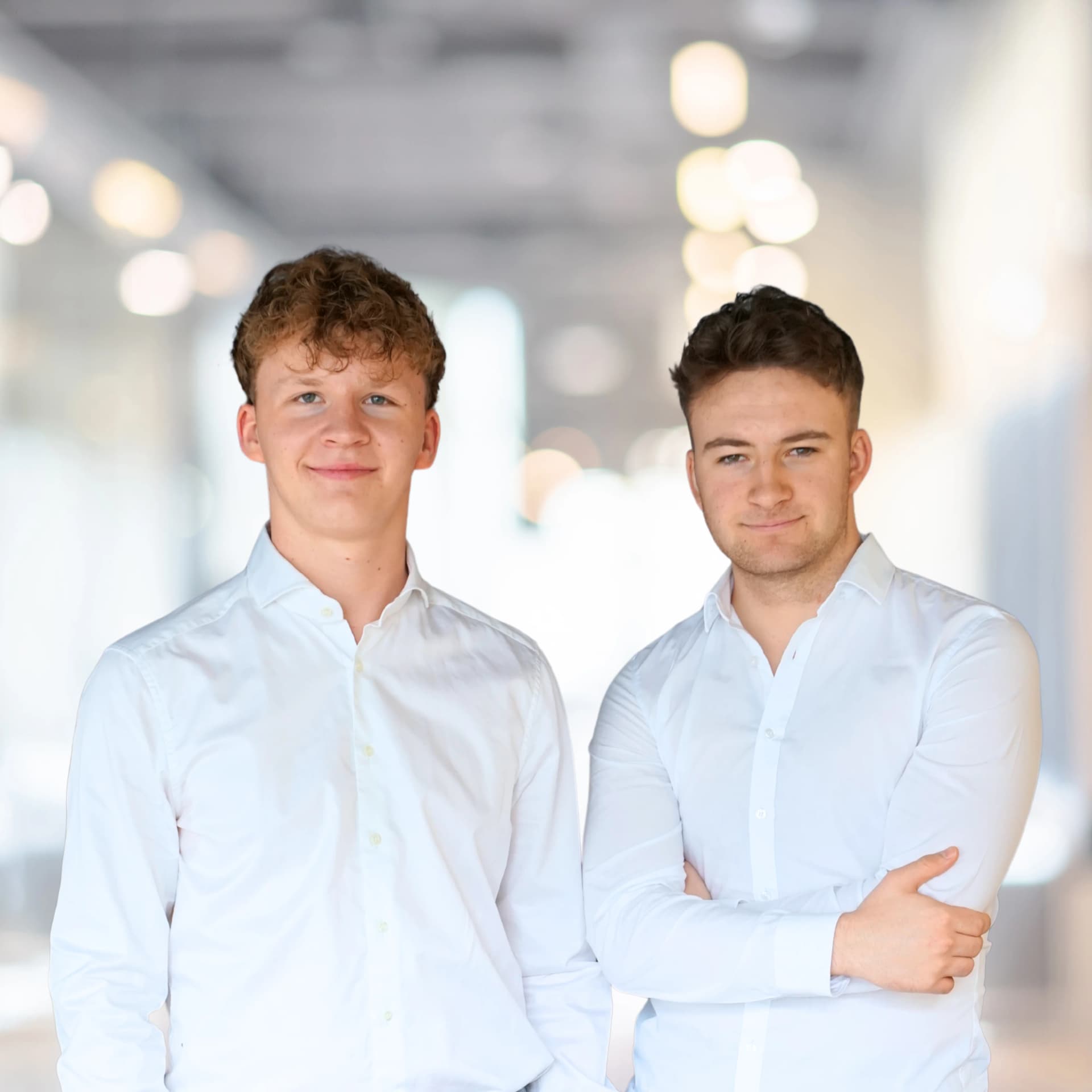 Paul Häusler und Mathis Kräkel — Gründer von Level-Worker
